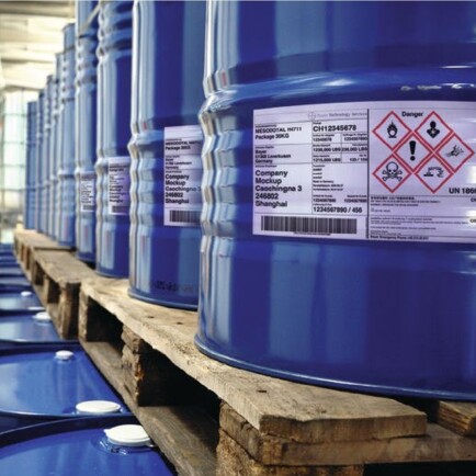 Labelling systems for the chemical industry